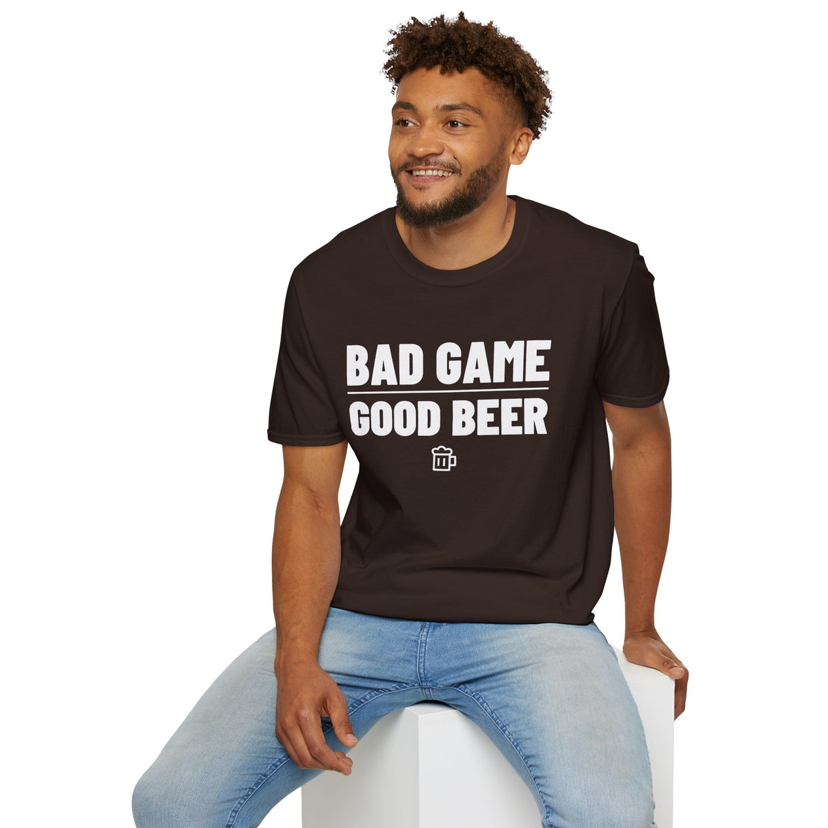 BAD GAME GOOD BEER T-Shirt