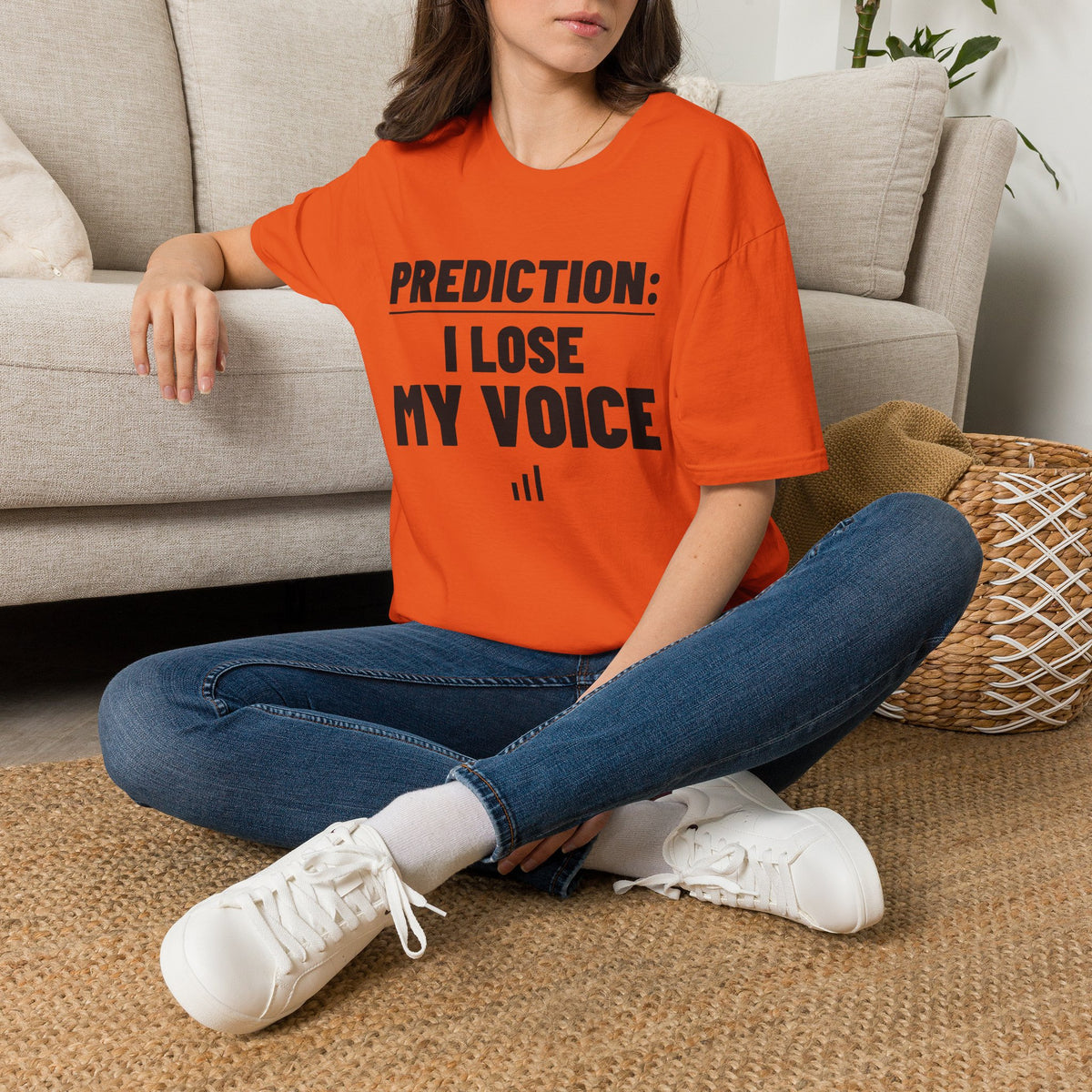 PREDICTION: I LOSE MY VOICE T-Shirt