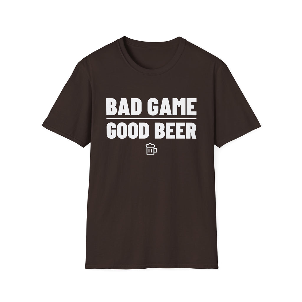 BAD GAME GOOD BEER T-Shirt