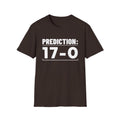 PREDICTION: 17-0 T-Shirt — Season record / framed