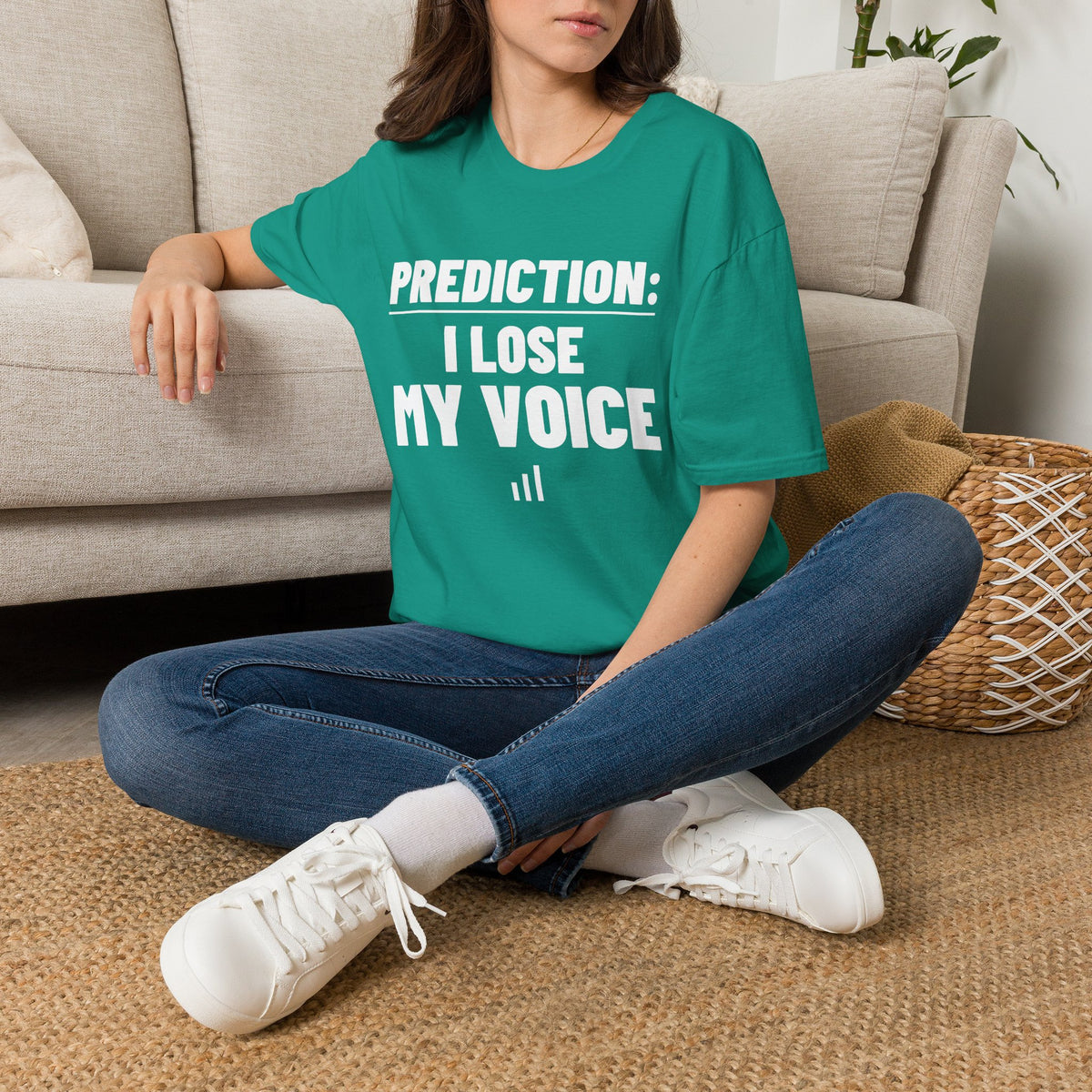 PREDICTION: I LOSE MY VOICE T-Shirt