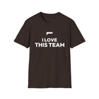 I LOVE THIS TEAM T-Shirt — FanJabs Symbol / Graphic Layout