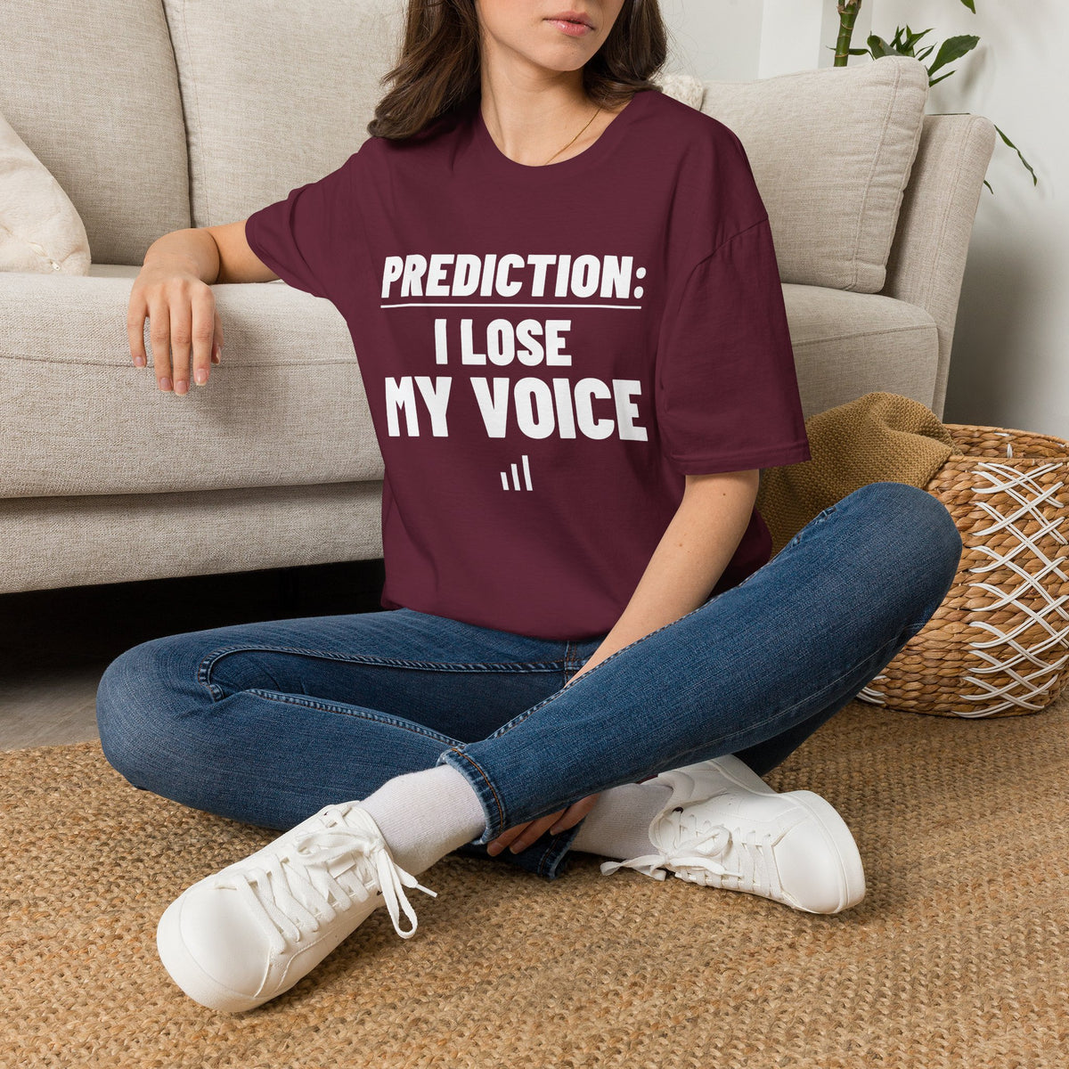 PREDICTION: I LOSE MY VOICE T-Shirt