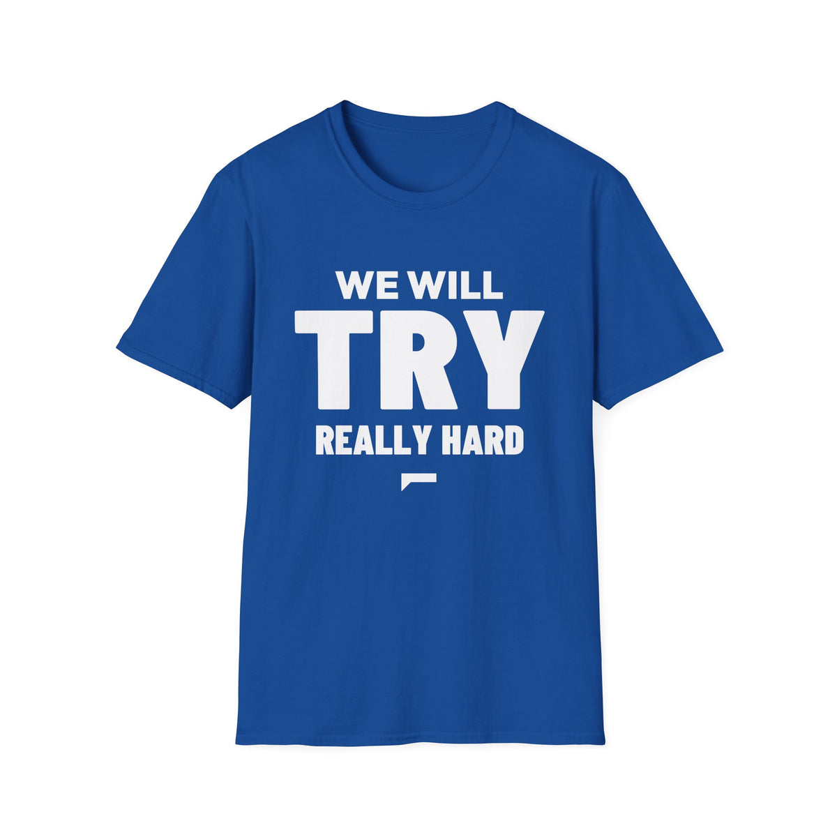 WE WILL TRY REALLY HARD T-Shirt