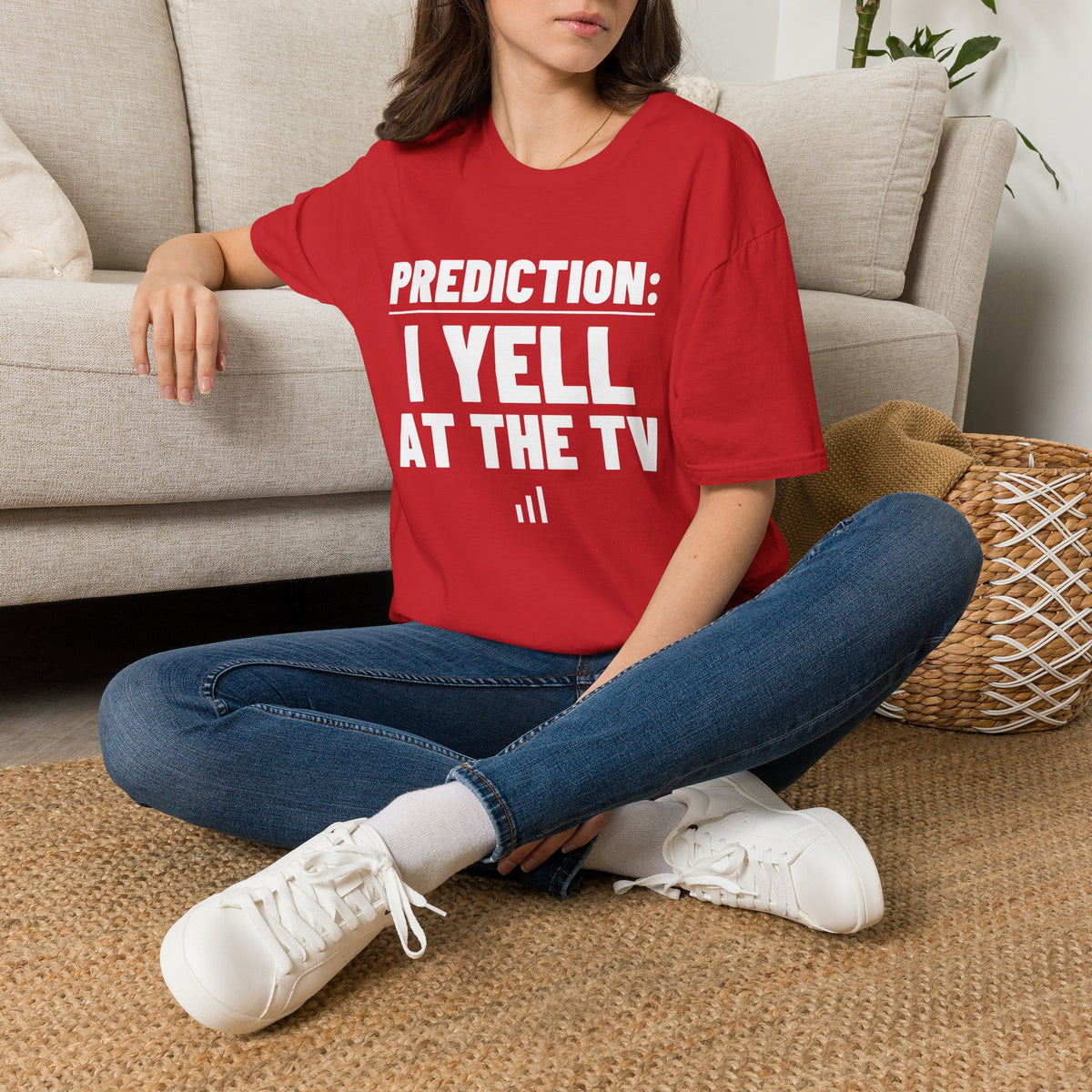 PREDICTION: I YELL AT THE TV T-Shirt